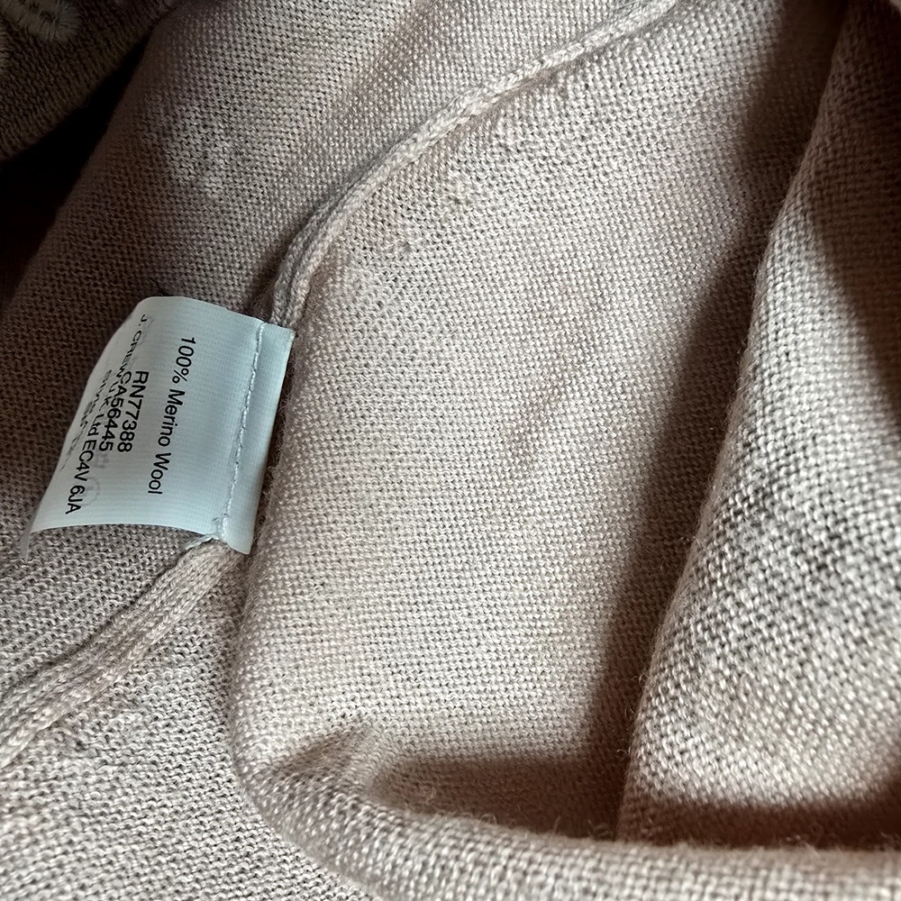 J Crew Embroidered 100% Merino Wool Sweatshirt Womens XS Pink Style Floral Print - Picture 5 of 9